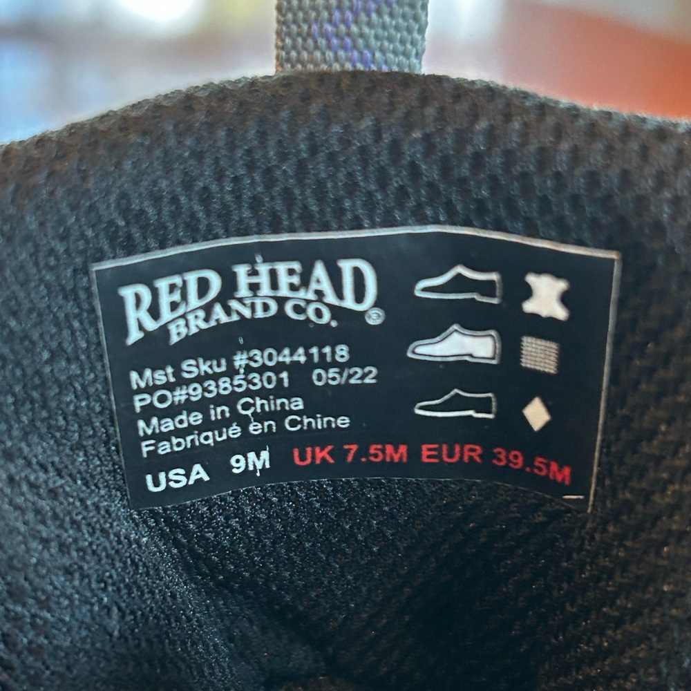 Red Head hiking boots Size 9 - Picture 6 of 7